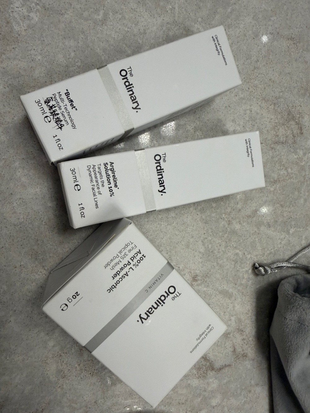 Brand New！The Ordinary Minimalist White Skincare Trio